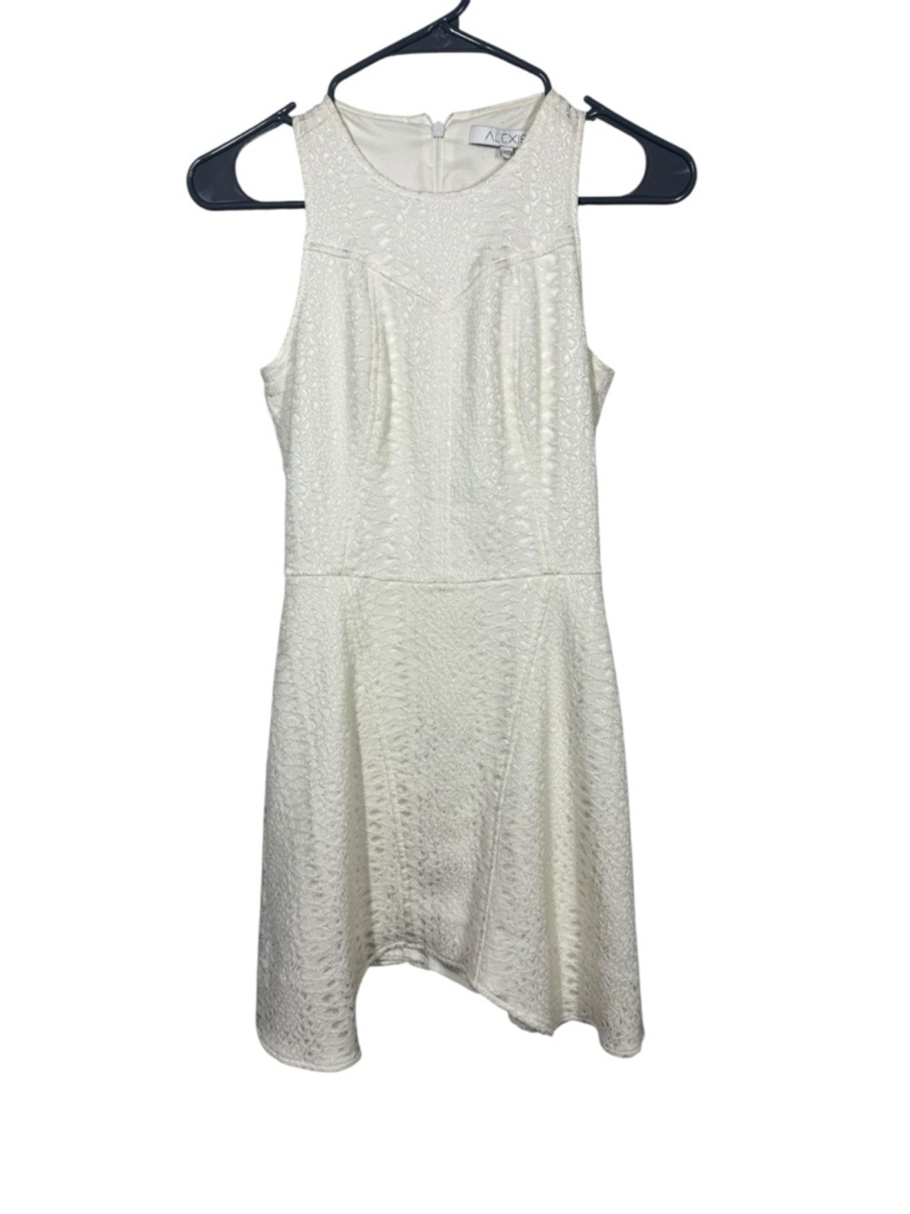 Alexis Dimitri In White Python Dress Size XS - Picture 2 of 6
